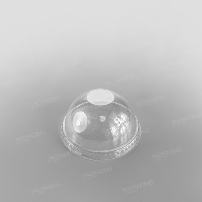 Somoplast Clear Domed Lid Closed/No Hole