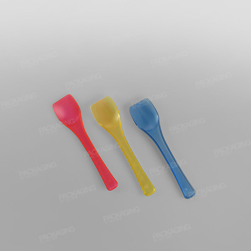 Plastic Gelato Ice Cream Spoons