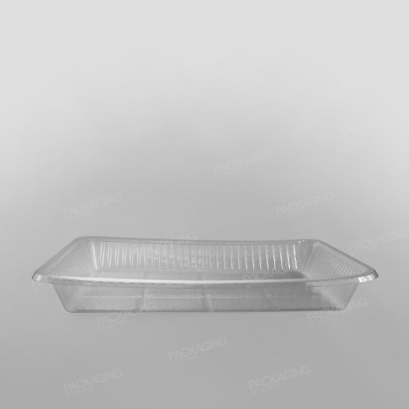 Clear Plastic Rectangular Tray