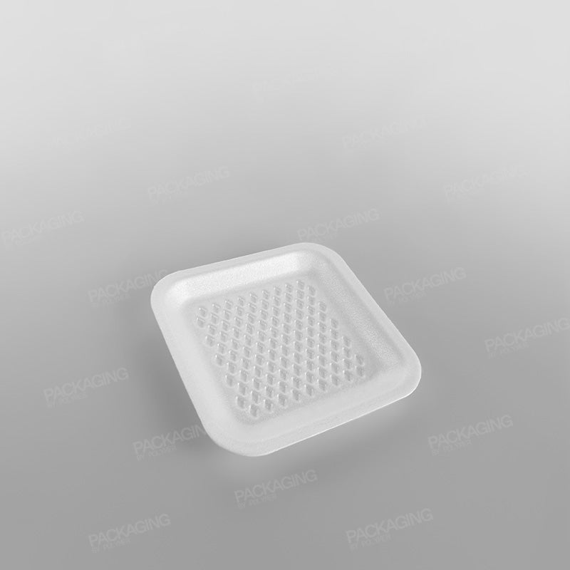 [M1] Polystyrene White Tray [133x133x15mm]