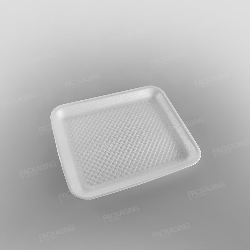 [14M] Polystyrene White Tray [216x178x16mm]