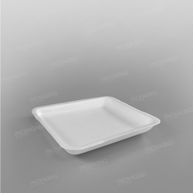 [D14] Polystyrene White Tray [216x178x30mm]