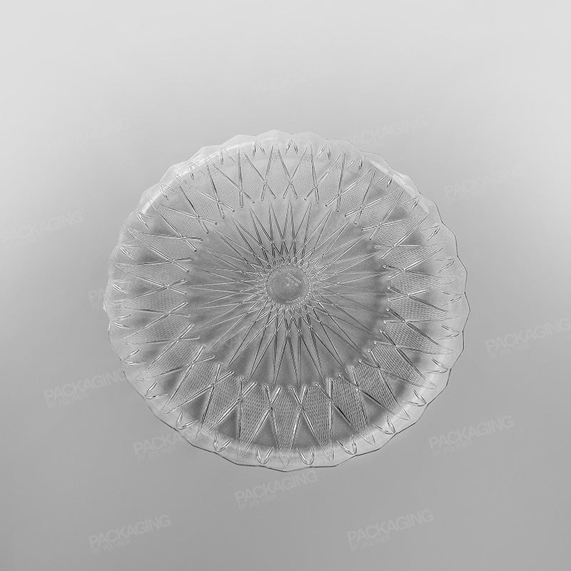 Plastic Round Tray Clear