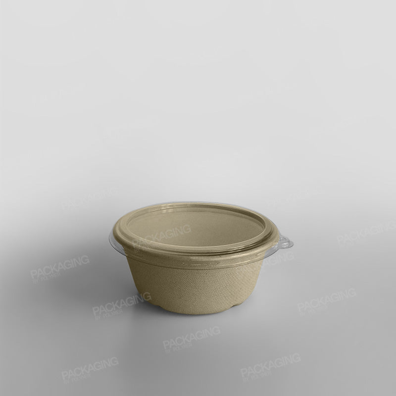 Sabert rPET Lid For Small Round Pulp Bowl