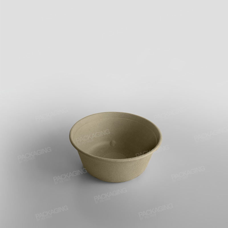 Sabert Small Round Pulp Bowl - 500ml