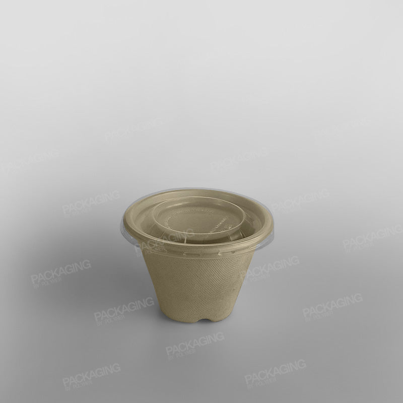 Sabert Round 'Hot 2 Go' Pulp Bowl