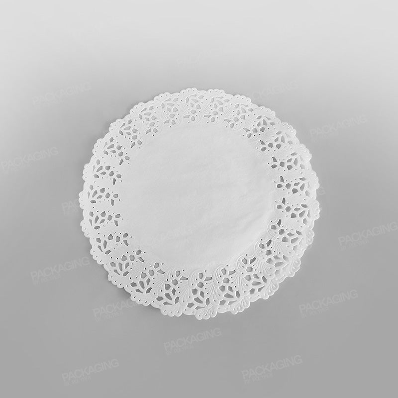 Swantex Paper Round Doily White