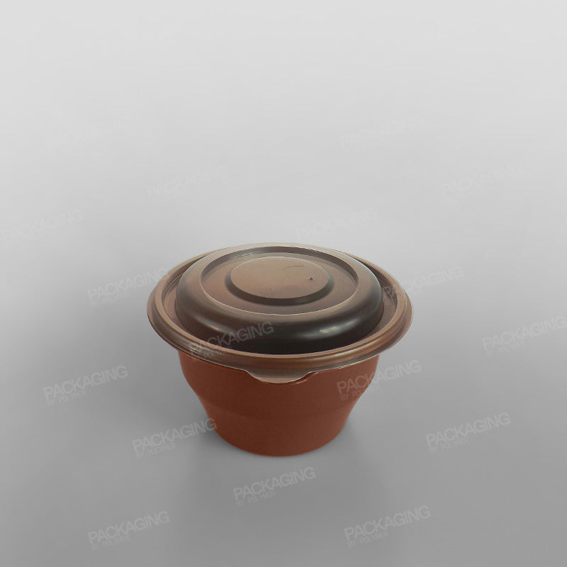 Somoplast Brown Microwavable Bowl