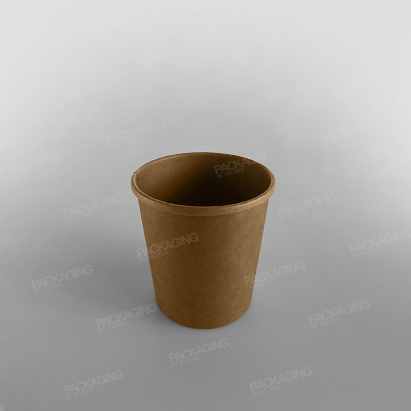 Brown Paper Soup Container