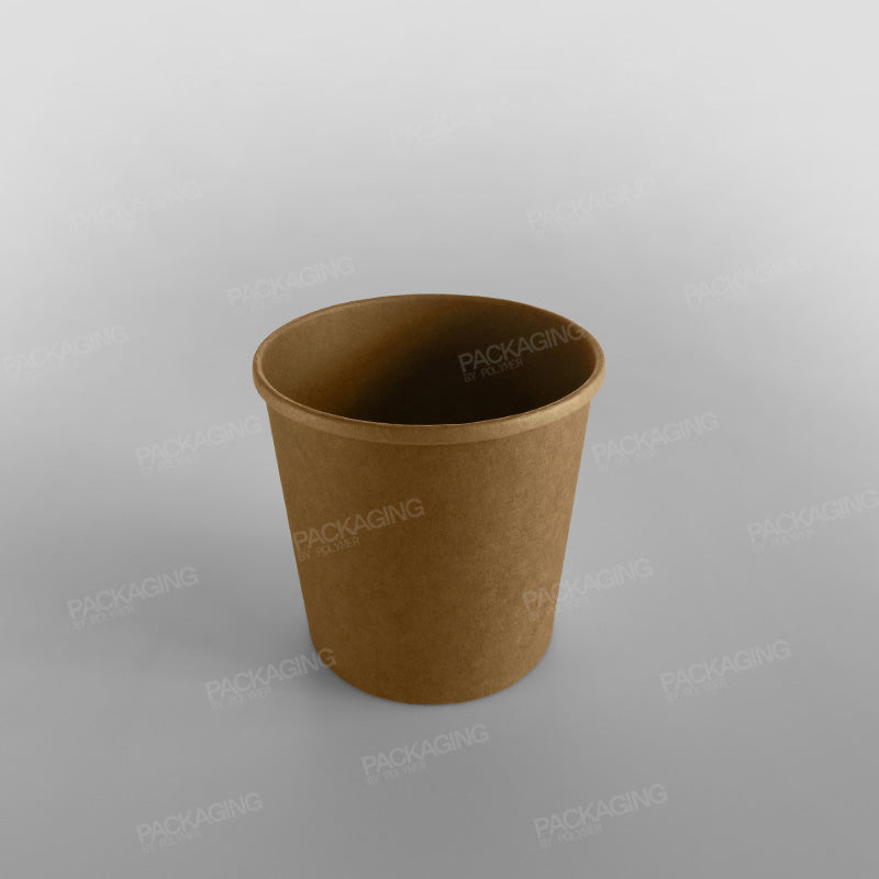 Brown Paper Soup Container