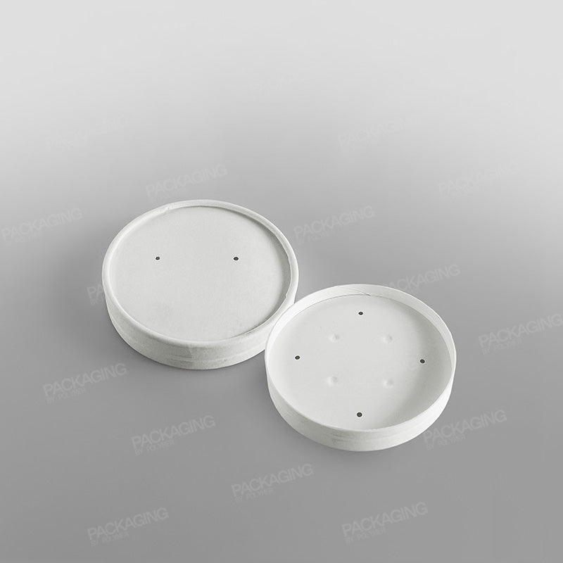 Solo White Paperboard Lid For 16oz Soup Container