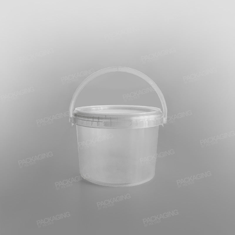 Tamper-proof Clear Buckets & Lids