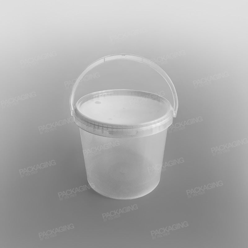 Tamper-proof Clear Buckets & Lids