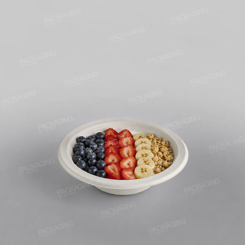 Go-Pak Bagasse Bowl - 12oz