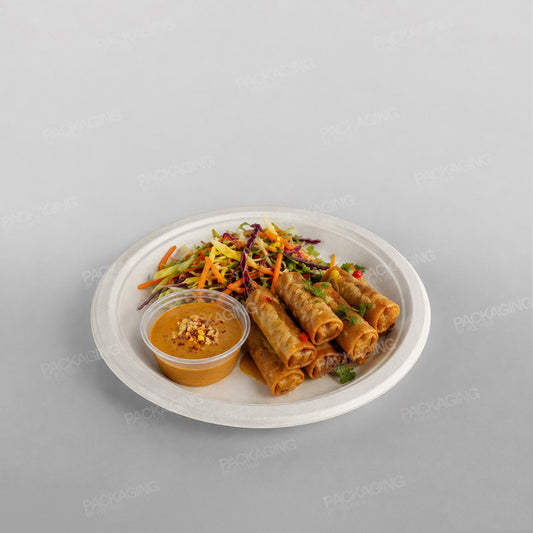 Bagasse Dinner Plate [B-PL-09] - 9 inch