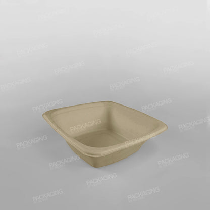 Compostable Sugarcane Pulp Square Bowls