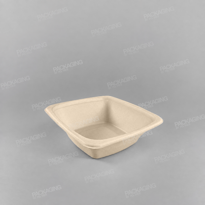 Compostable Sugarcane Pulp Square Bowls