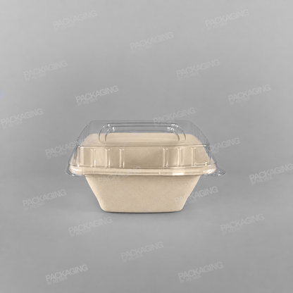 Compostable Sugarcane Pulp Square Bowls