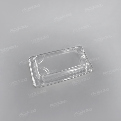 Recyclable PET Lid For Sushi Tray - Size - 162x115mm