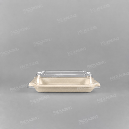 Recyclable PET Lid For Sushi Tray - Size - 162x115mm