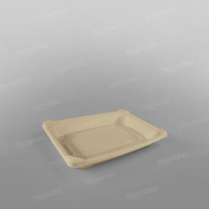 Compostable Bagasse Sushi Tray [Multiple Sizes]