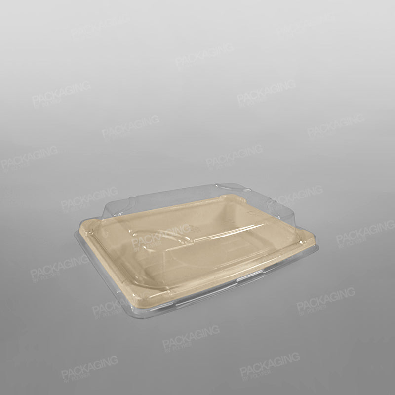 Compostable Bagasse Sushi Tray [Multiple Sizes]