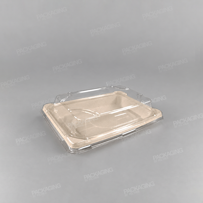 Compostable Bagasse Sushi Tray [Multiple Sizes]