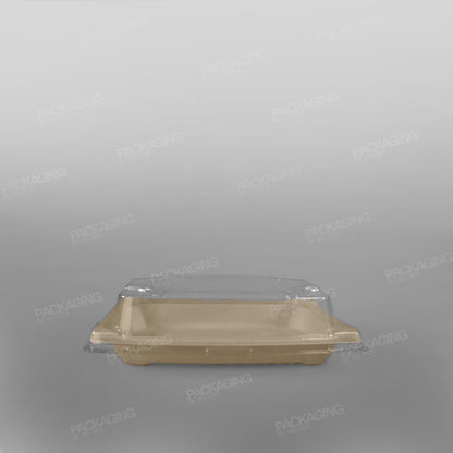 Compostable Bagasse Sushi Tray [Multiple Sizes]