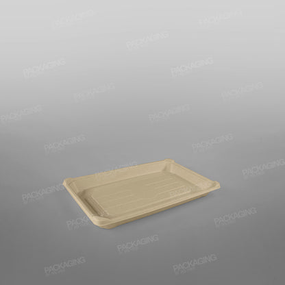 Compostable Bagasse Sushi Tray [Multiple Sizes]