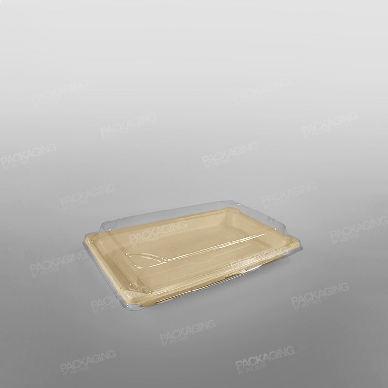 Compostable Bagasse Sushi Tray [Multiple Sizes]