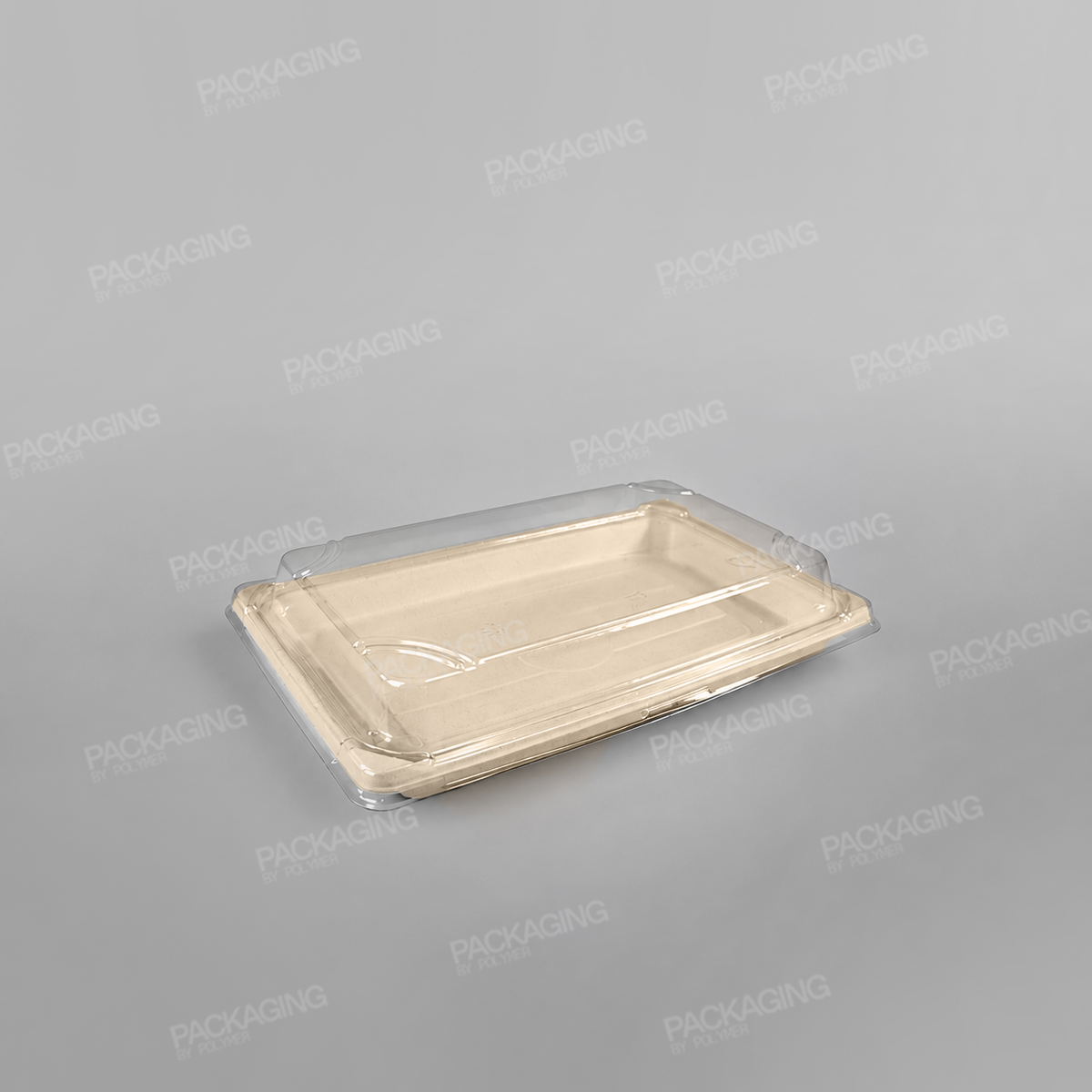 Compostable Bagasse Sushi Tray [Multiple Sizes]