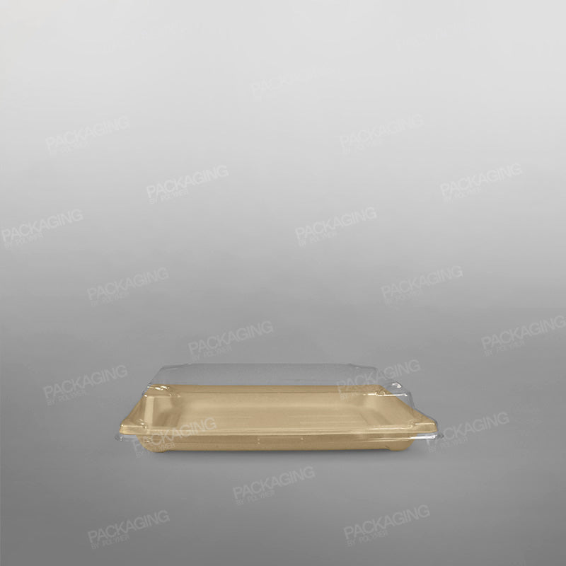 Compostable Bagasse Sushi Tray [Multiple Sizes]