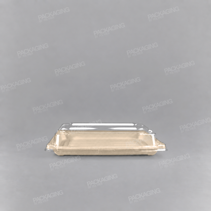 Compostable Bagasse Sushi Tray [Multiple Sizes]