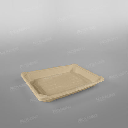 Compostable Bagasse Sushi Tray [Multiple Sizes]
