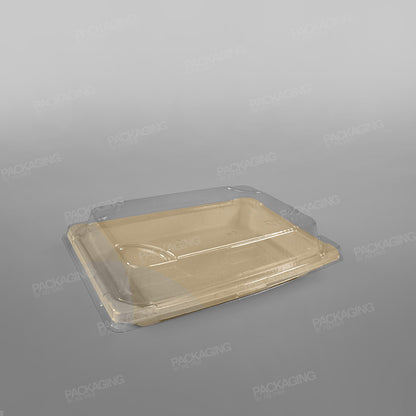 Compostable Bagasse Sushi Tray [Multiple Sizes]