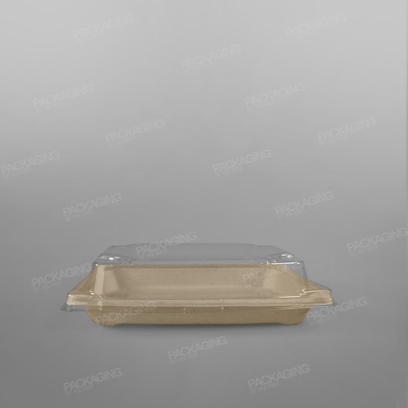 Compostable Bagasse Sushi Tray [Multiple Sizes]