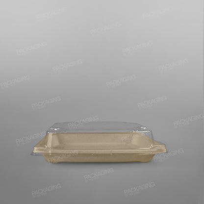 Compostable Bagasse Sushi Tray [Multiple Sizes]