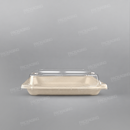 Compostable Bagasse Sushi Tray [Multiple Sizes]