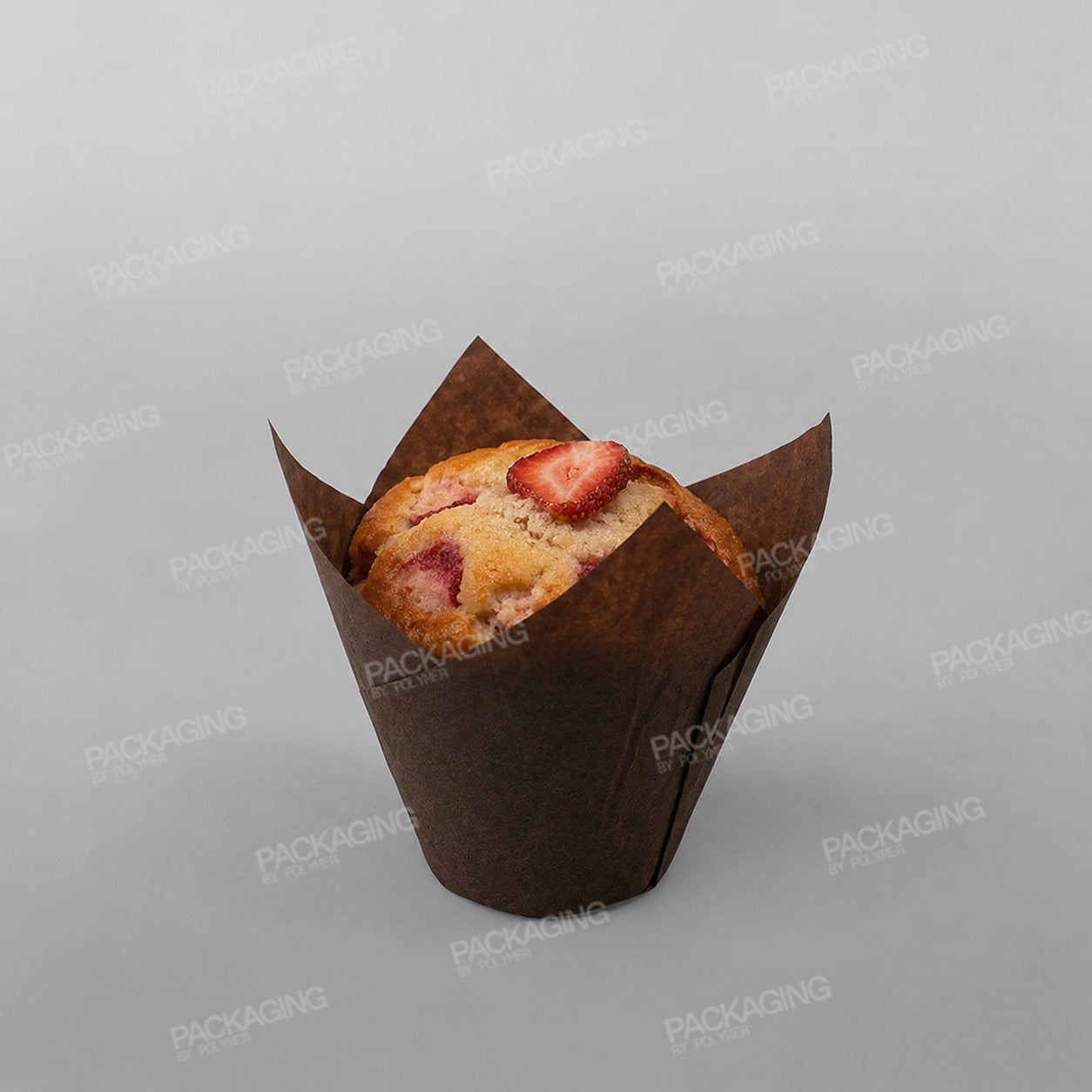 Bun Case Tulip Greaseproof Assorted Colours [175mm]