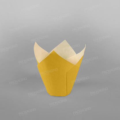 Bun Case Tulip Greaseproof Assorted Colours [175mm]