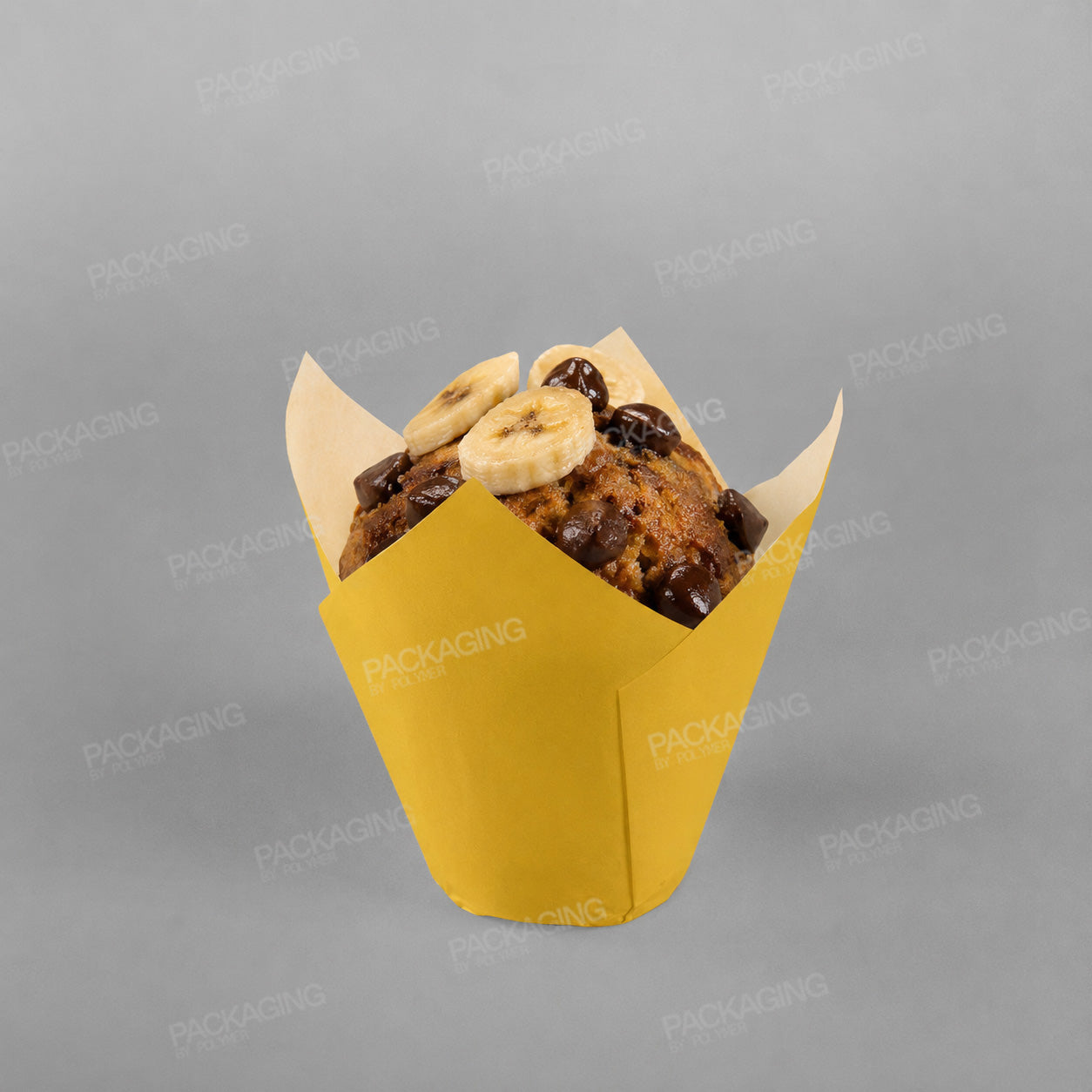 Bun Case Tulip Greaseproof Assorted Colours [175mm]
