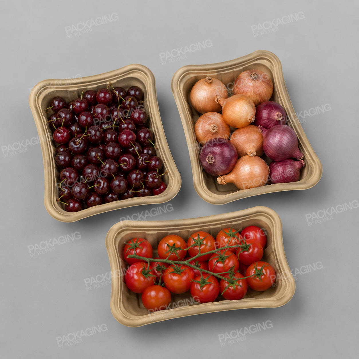 Compostable Meat & Veg Trays