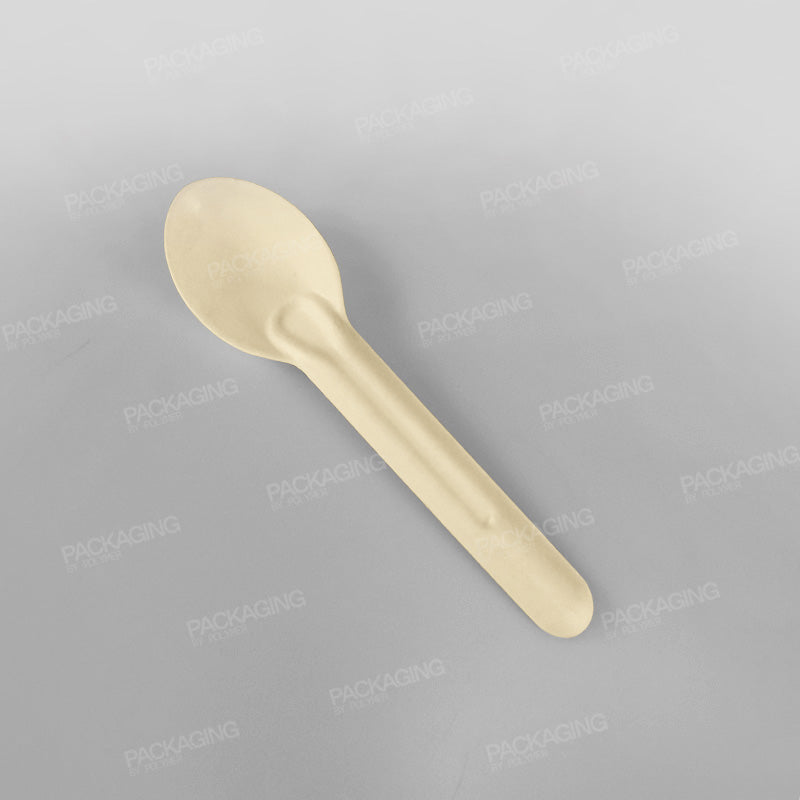 Compostable Bagasse Dessert Spoon