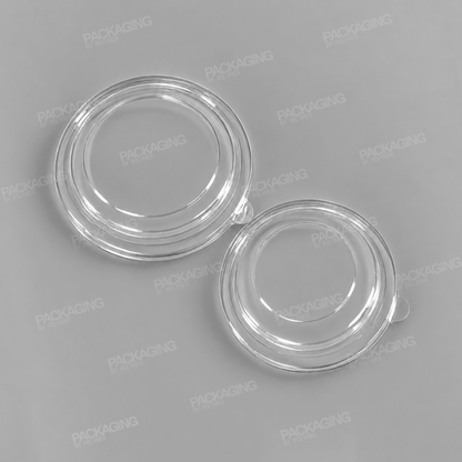 PET Lid For Somo Paper Round Kraft Food Bowl