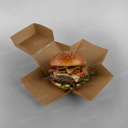 Cardboard Gourmet Burger Box