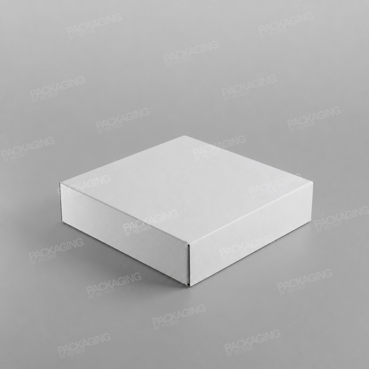 White Corrugated Cake Box