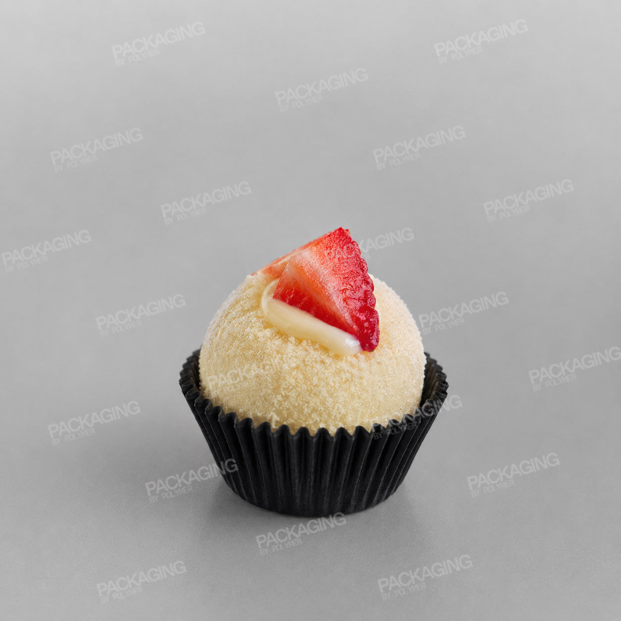 Bun Case Plain Black - 44 x 25mm