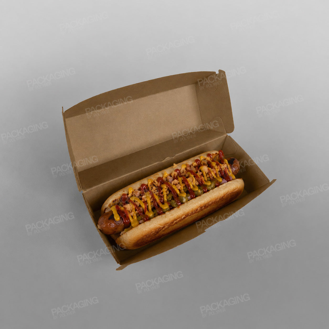 Cardboard Hot Dog Box - 208x70x78mm