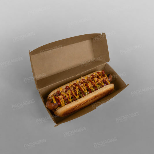 Cardboard Hot Dog Box - 208x70x78mm