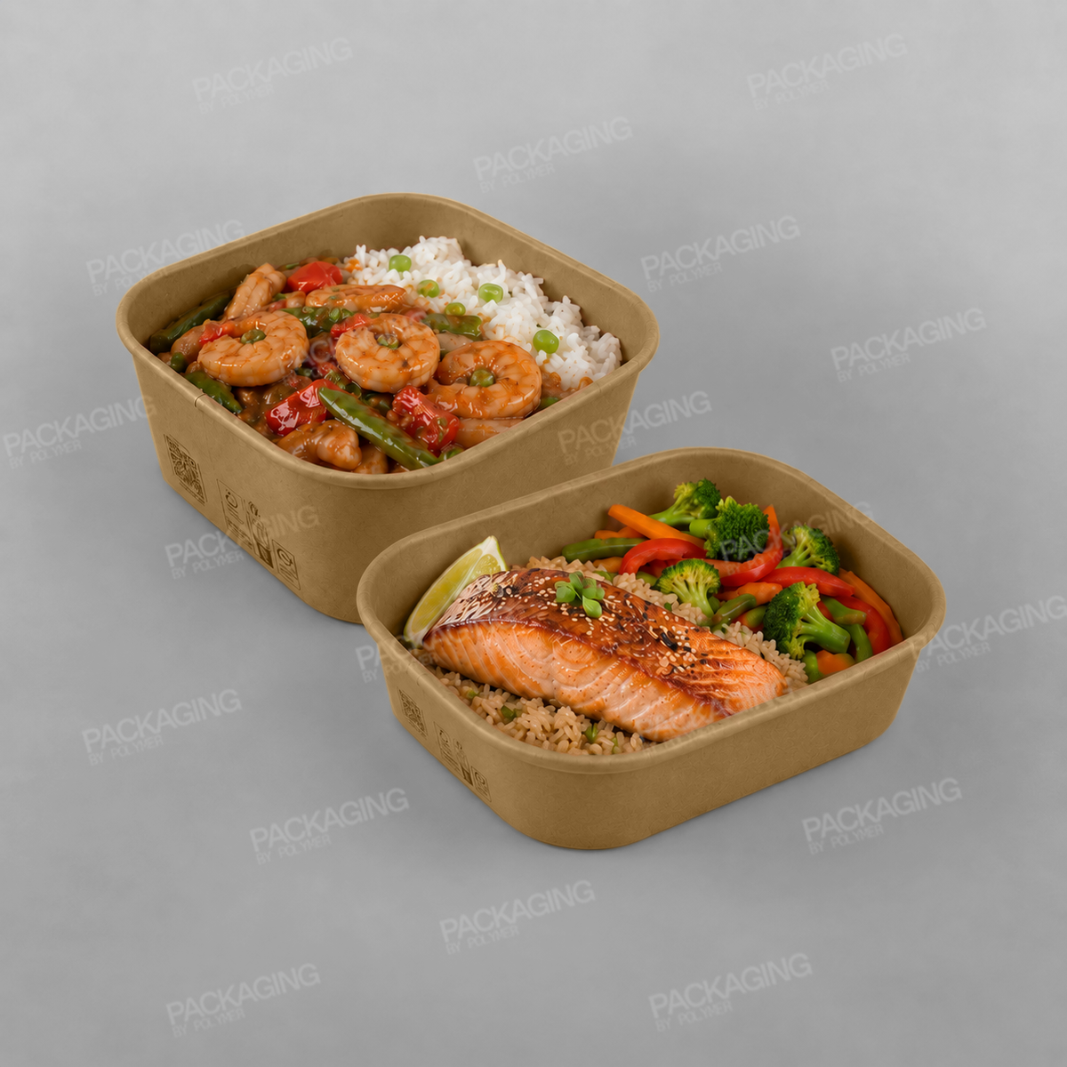 Colpac Stagione Kraft Base For Hot & Cold Food